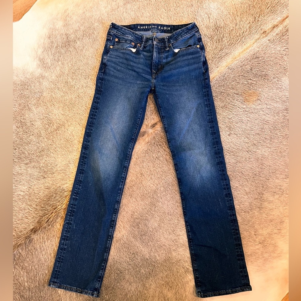 American Eagle Men’s Relaxed Bootcut Jeans Size 28x34